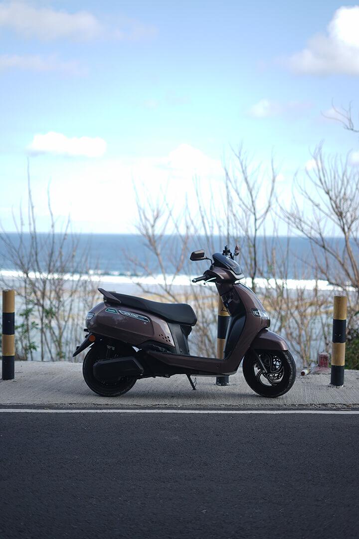 TVS iQube prepared by Noabike